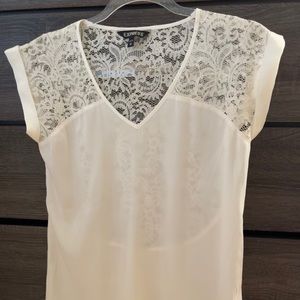Satin Lace Top